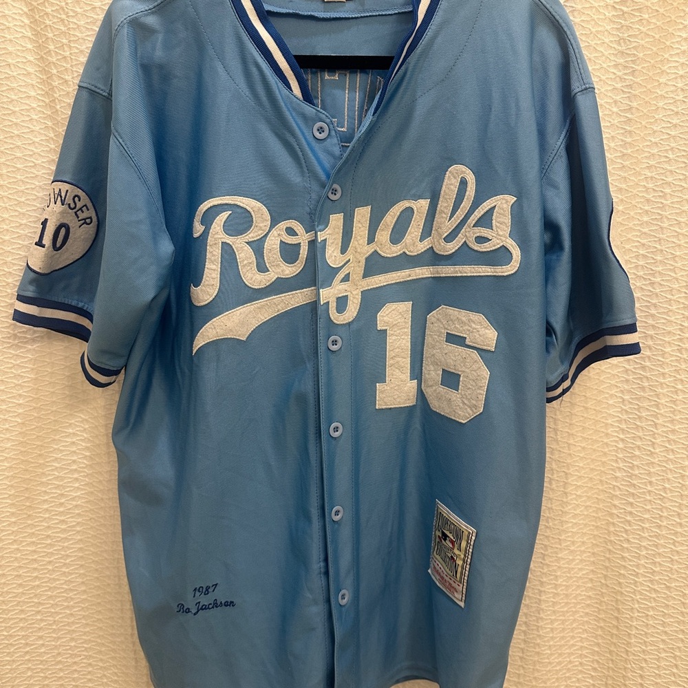 Bo Jackson Royals Jersey Size Large